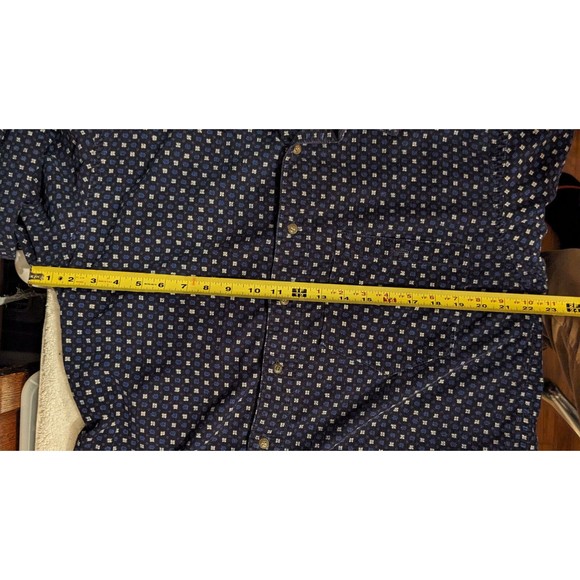 Sauce Berne Mens shirt M fancy corduroy Long Sleeve Button Up subtle soft - Picture 10 of 11